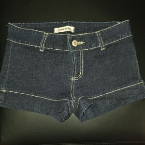 Good Times Women's Dark Blue Jean Shorts